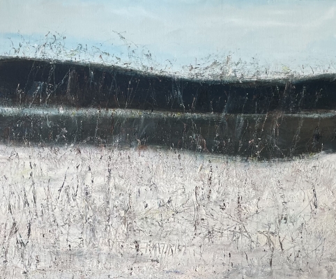 Feine Halme, 50x60cm, 2019